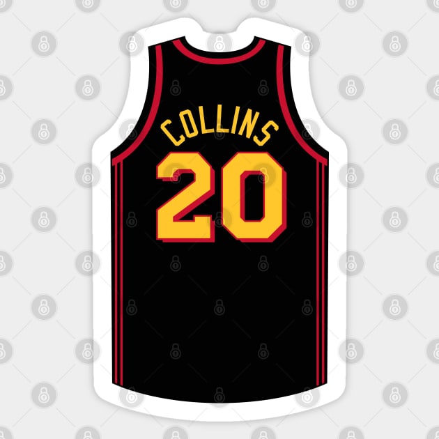 John Collins Atlanta Jersey Qiangy Sticker by qiangdade